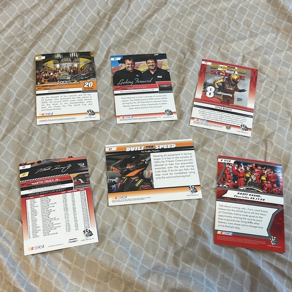 2008 NASCAR Trading cards - Picture 5 of 5